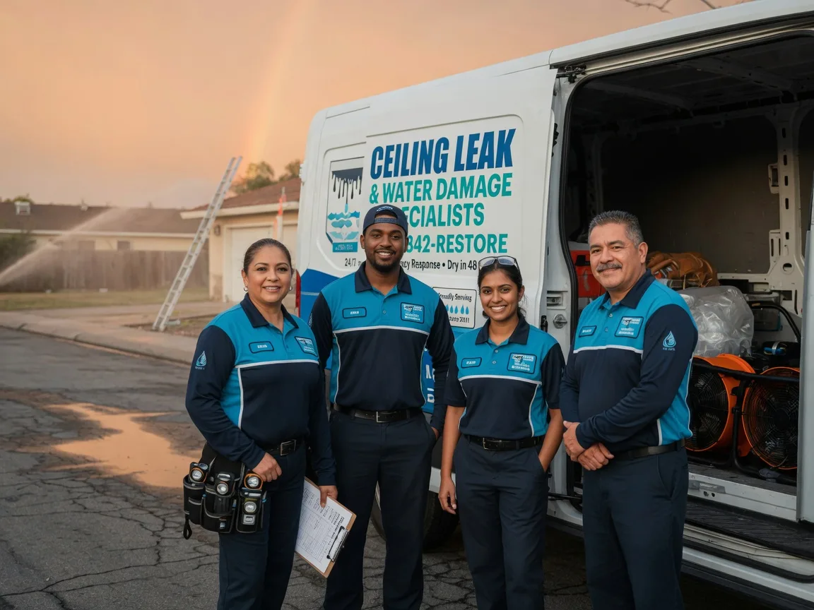 Ceiling Leak Cleanup company in Oakesdale, WA